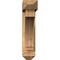 Ekena Millwork Imperial Arts and Crafts Smooth Bracket w/ Offset Brace, Western Red Cedar, 5 1/2"W x 24"D x 24"H BKT0604X24X24IMP03SWR - alternate 2